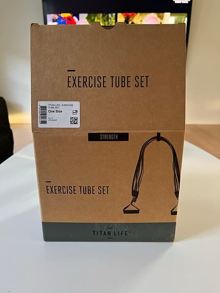 Titan Life Exercise Tube Set träningsband one size