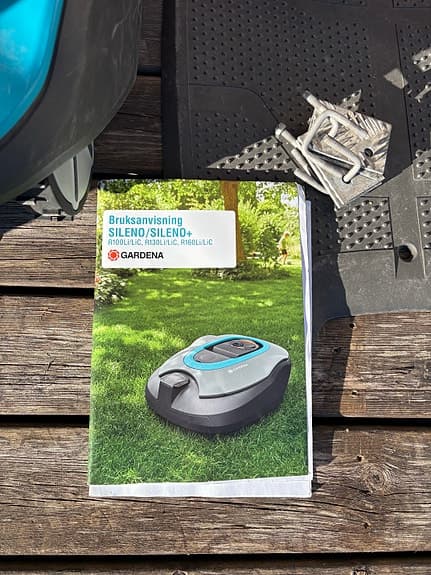 Gardena Sileno R100 Li robotgräsklippare