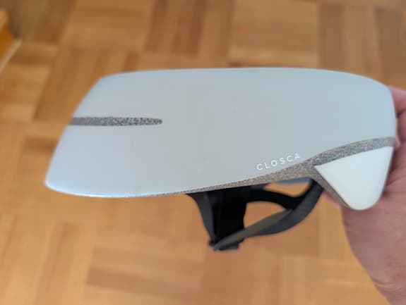 Closca ihopfällbar cykelhjälm M vit