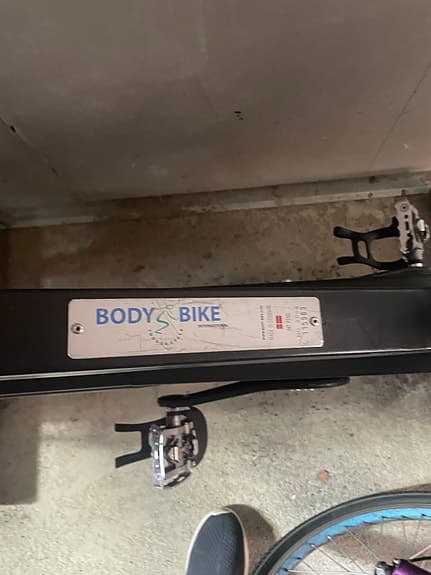 Body Bike motionscykel svart