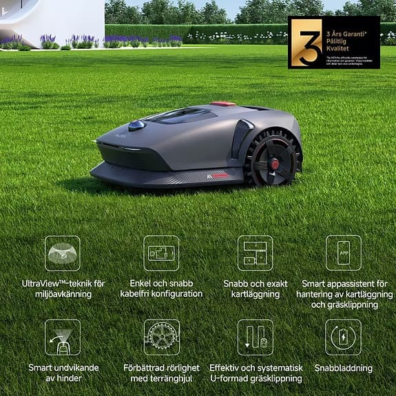 MOVA 1000 Robotic Lawn Mower Robotgräsklippare