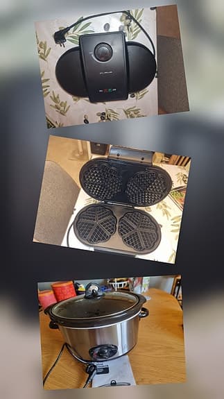 VÅFFELJÄRN OCH SLOW COOKER