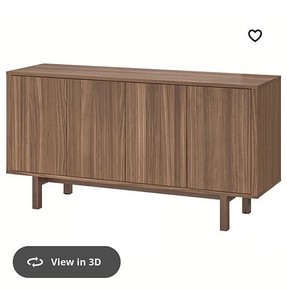 Reservdel nya luckor till IKEA sideboard valnöt