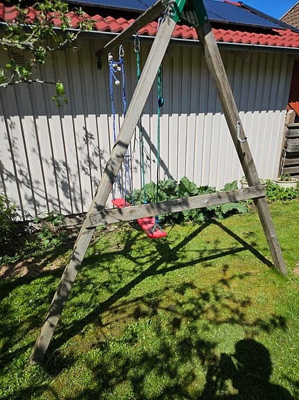 Gungställning med 2 gungor