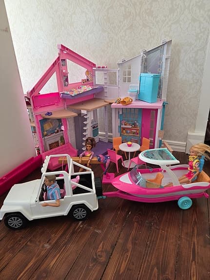 Stort Barbie paket
