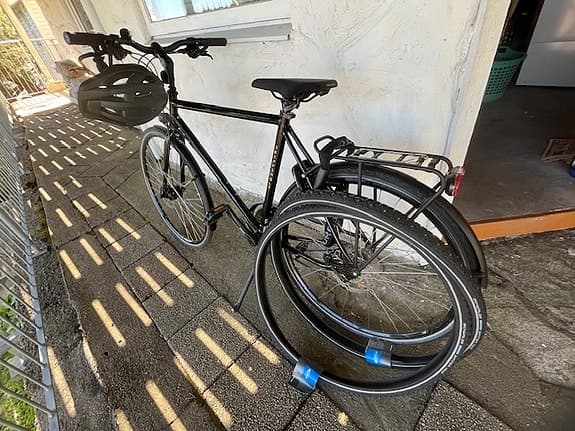Bicycle, Skeppshult landsvägscykel 29" L herr svart