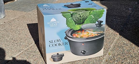 Kitchen Gear slow cooker svart