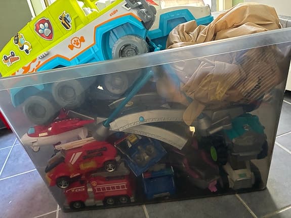 Paw Patrol lekset med bilar och bana
