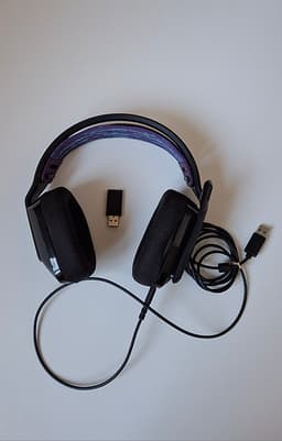 Logitech G535 Lightspeed Trådlöst Gaming Headset - Svart