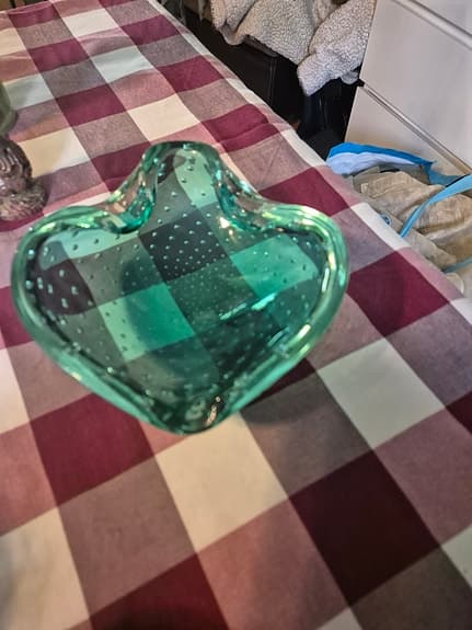 Fina dekorationsprylar, Murano skål, ljusstakar mm