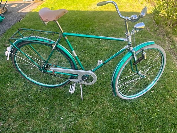 Monark herr stadscykel 28" L grön