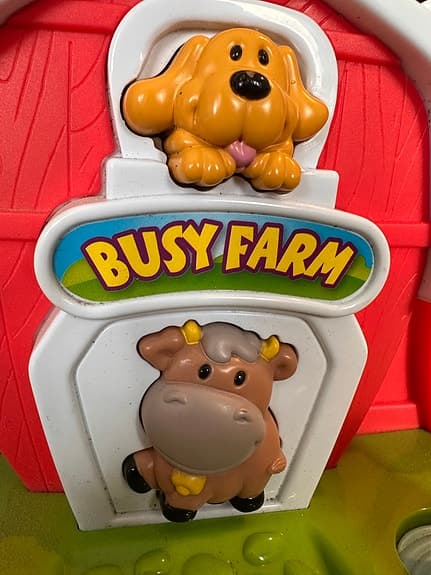 Interaktiv leksaksfarm