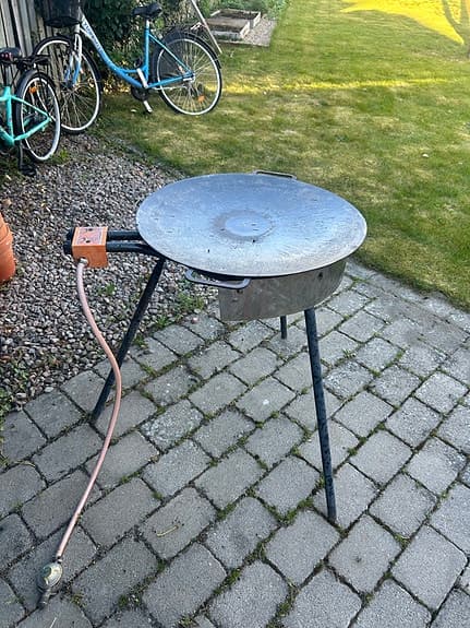 Muurikka 900 stekhäll med gasolbrännare