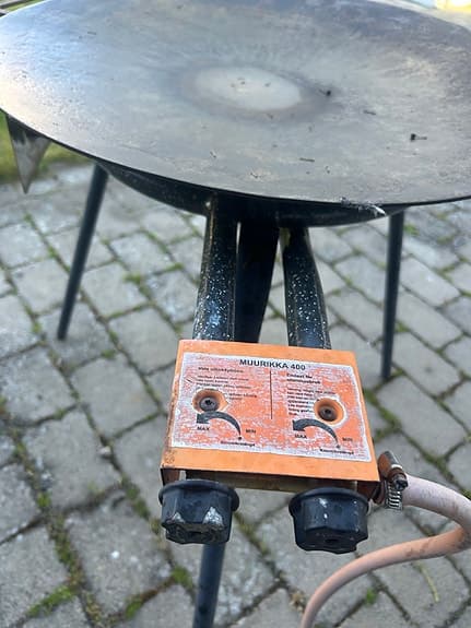 Muurikka 900 stekhäll med gasolbrännare