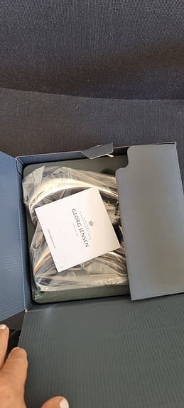 Georg Jensen Cobra 2-pack ljusstakar 20 cm