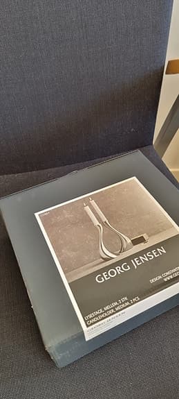 Georg Jensen Cobra 2-pack ljusstakar 20 cm