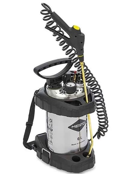 Mesto 3598P högtrycksspruta 6 liter rostfri. Helt NY!
