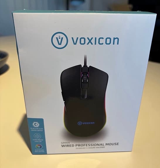 Voxicon GR900 gamingmus svart