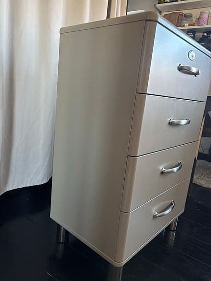 Tenzo Malibu byrå 4 lådor
