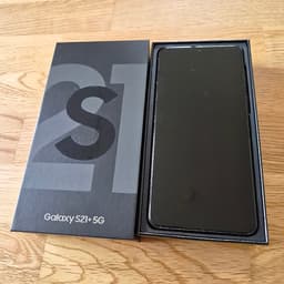 Samsung Galaxy S21+ 5G mobil 128 GB svart
