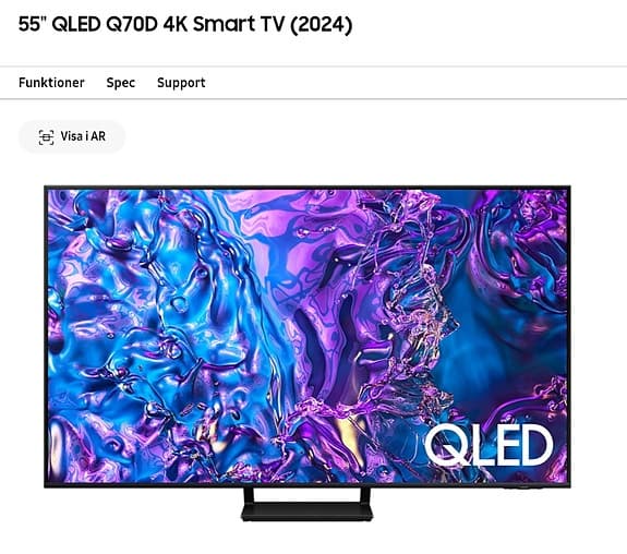 Samsung 55" QLED