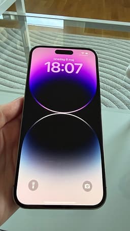 iPhone 14 Pro Max djup lila