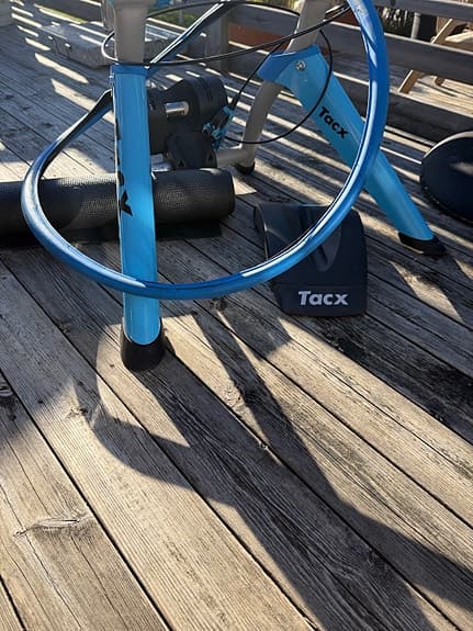 Tacx Booster cykeltrainer blå