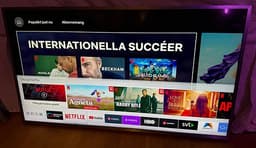 40” Samsung 4K Smart TV väggfäste