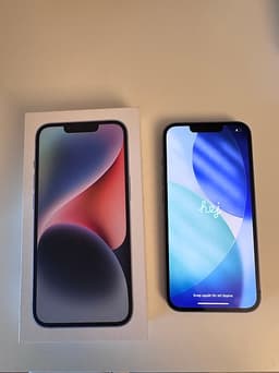 Apple iPhone 14 128 GB blå