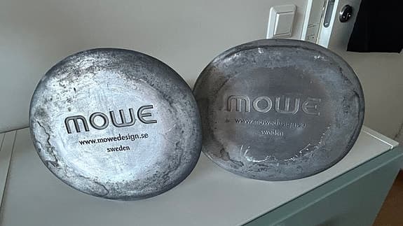 Ljusstakar i aluminium från Mowe design