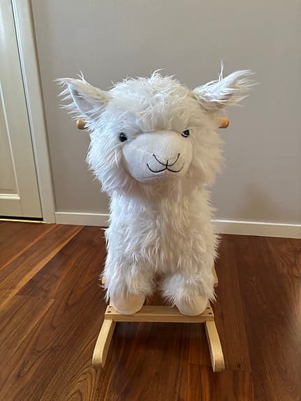 Teddykompaniet gungdjur lama