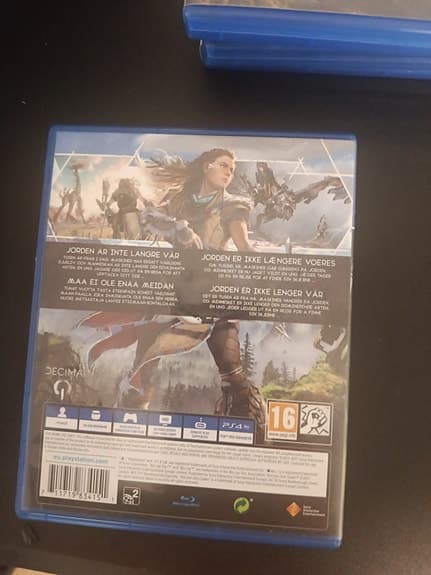 PS4 spel Horizon Zero Dawn