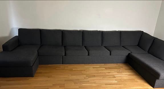 Crazy 6-sits Högervänd U-formad XX-Large Soffa