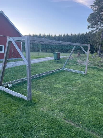 Rejält fotbollsmål