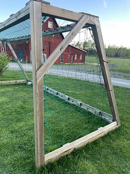 Rejält fotbollsmål