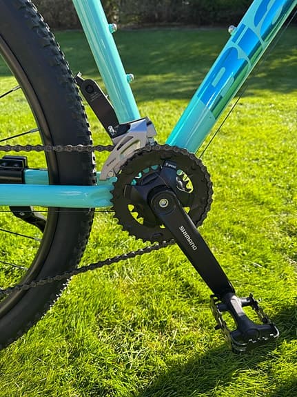 Bianchi mountainbike 29" ramstorlek L turkos unisex