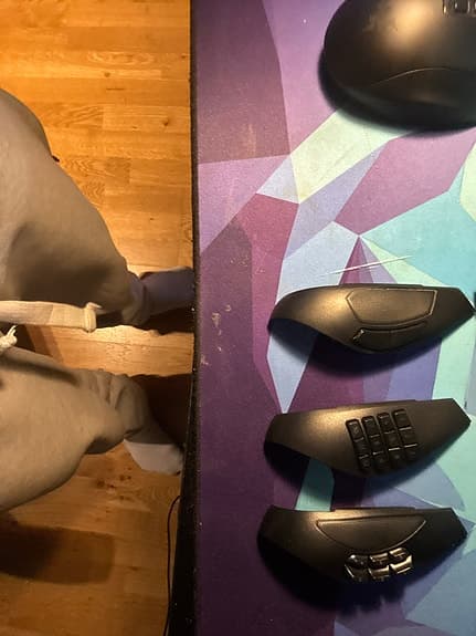 Razer Naga Trinity gamingmus svart