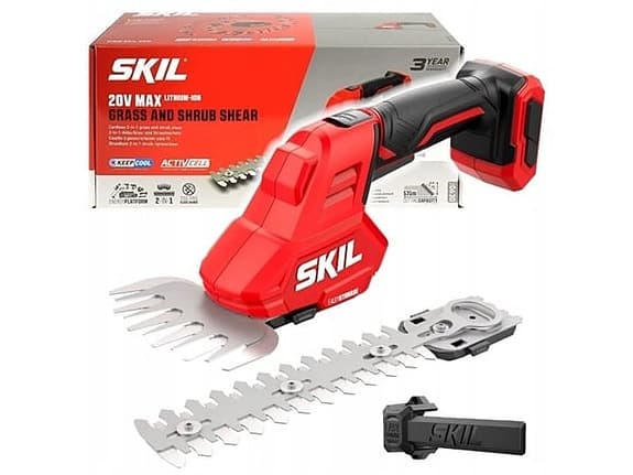 Häcksax, grästrimmer SKIL 20V brushless - Helt ny i förpackning