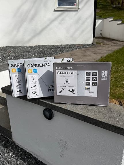 Markslöjd Garden24 paket trädgårdsbelysning