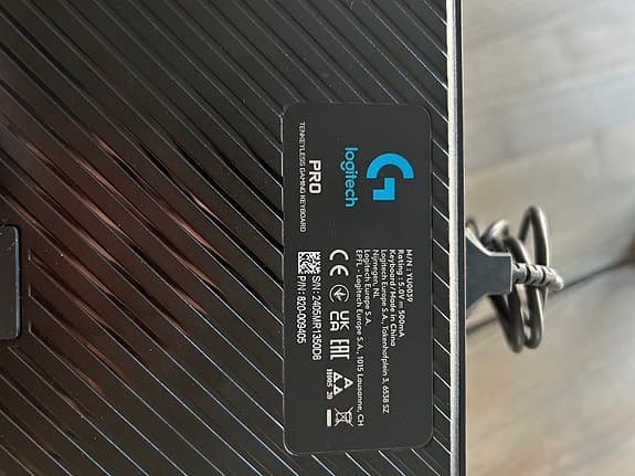 Logitech G Pro TKL tangentbord svart