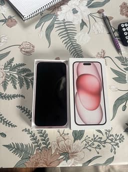 Apple iPhone 15 plus 128 GB rosa