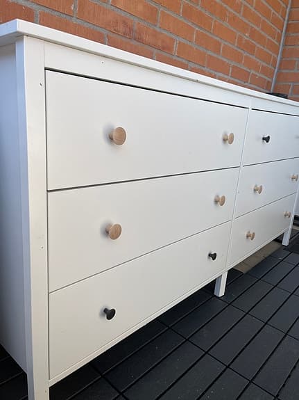 IKEA byrå -  vit, bra skick