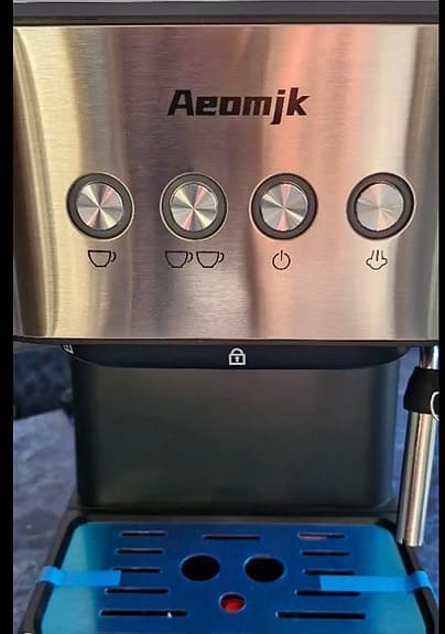Helt ny Aeomjk Espresso Kaffemaskin – Stilren & kraftfull ☕️