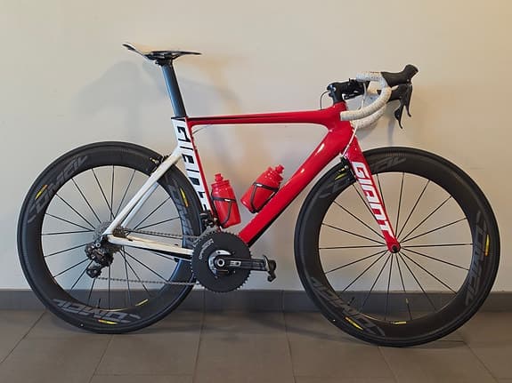 Giant Propel Advanced 1 med Shimano Di2 i stl. M från 2015