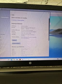 HP bärbar dator 17 tum