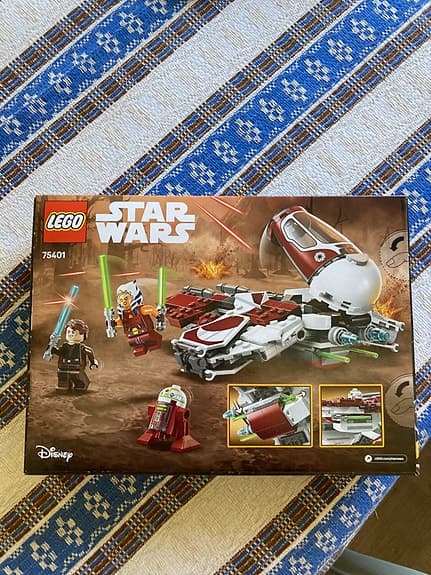 LEGO Star Wars rymdskepp set med minifigurer