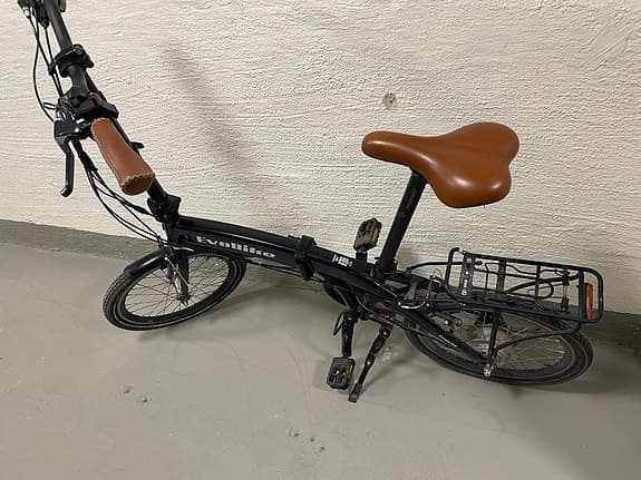evobike ihopfällbar elcykel