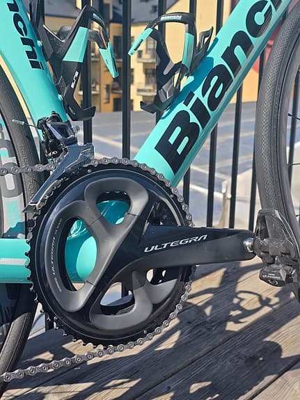 Bianchi Aria Disc Ultegra i Nyskick! Knappt använd Stl 55 för 172-180
