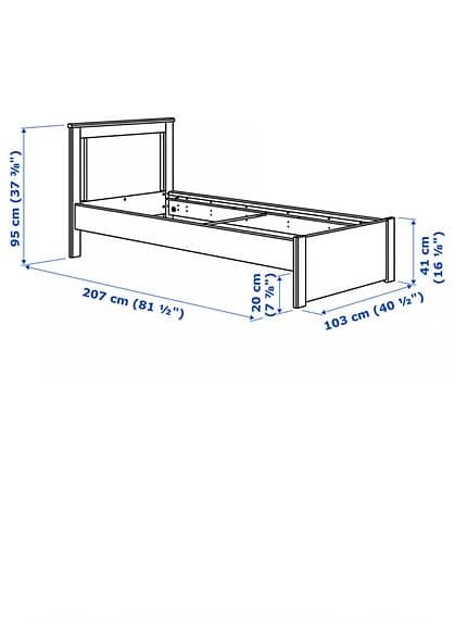 Säng från IKEA