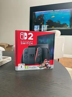 Nintendo Switch 2 + MarioKart World (Oöppnad)